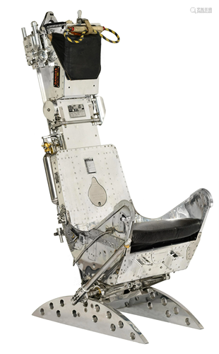 An ejection seat from a Blackburn Buccaneer aircraft,