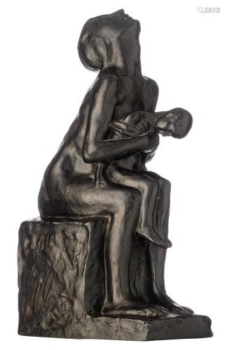 Georges Minne (1866-1941), H 54 - W 30 cm