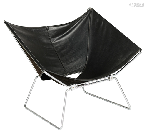 An AP-14 'butterfly' chair by Pierre Paulin for Polak,