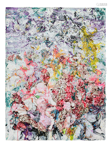 Zhuang Hong Yi (1962), 'Flowerbed Landscape', 120 x 160