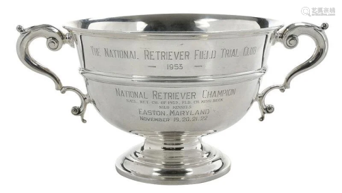 Cartier Loving Cup Sterling Trophy