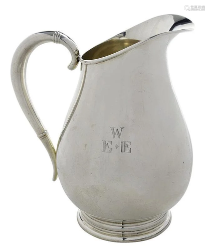 International Royal Danish Sterling Water Pitcher