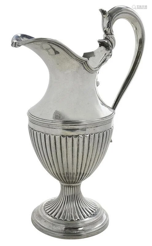 Continental Silver Ewer