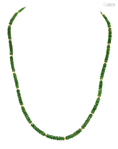 18kt. Gemstone Necklace