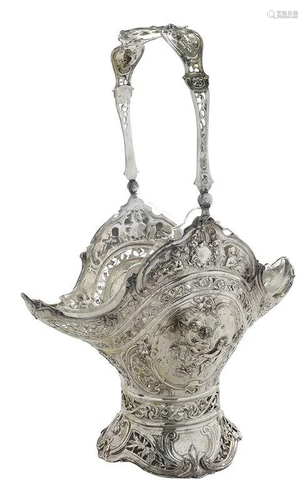 German Silver Basket