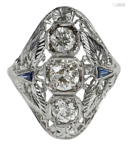 14kt. Diamond Ring