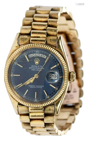 Rolex 18kt. Day-Date Watch