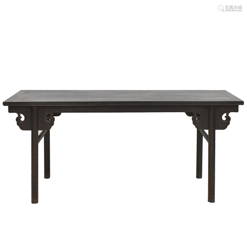 ZITAN ALTAR TABLE WITH RUYI SPANDRELS