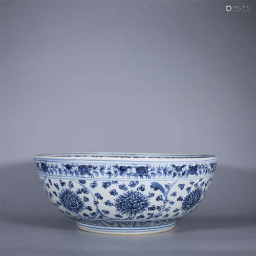 Qing-blue and white bowl