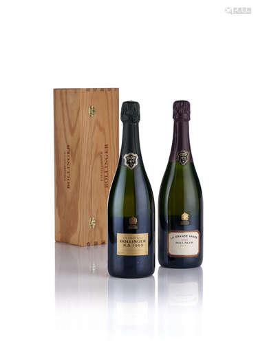 Bollinger R.D. 1995 (1) Bollinger La Grande Année Rose 1999 ...