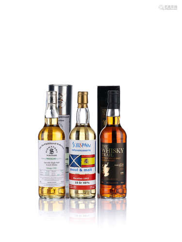 Macallan-1990-16 year old-#16304 (1) Macallan-1993-10 year o...