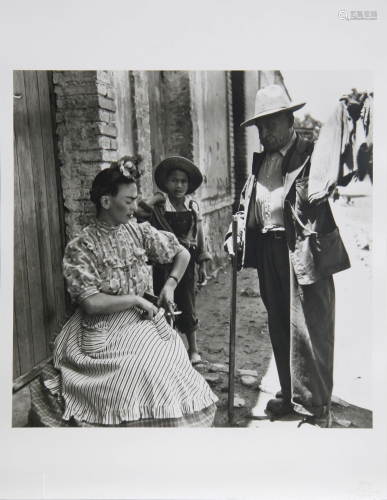 Leo Matiz, Frida Kahlo VIII, Gelatin Silver Print,