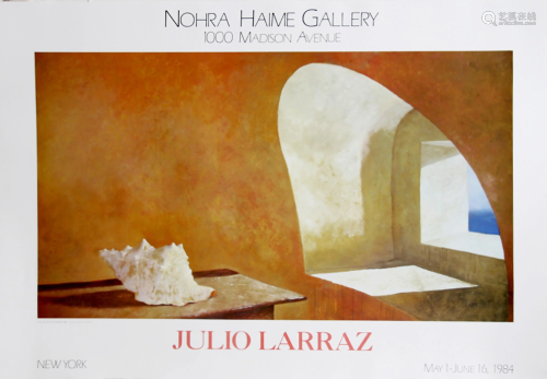 Julio Larraz, Sea of September, Poster
