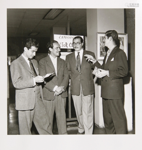 Leo Matiz, Leo with Botero, Carpena and Arboleda,