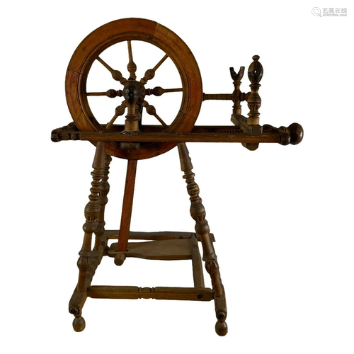 Miniature Spinning Wheel