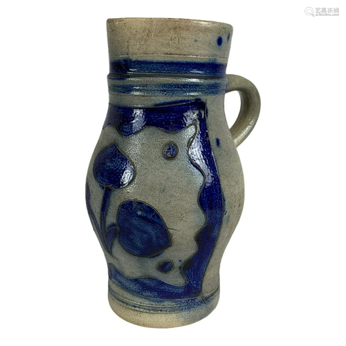 Westerwald Salt-Glazed Pitcher