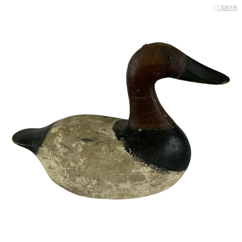 Wisconsin Canvasback Decoy