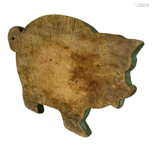 Early Pig Cutting Board