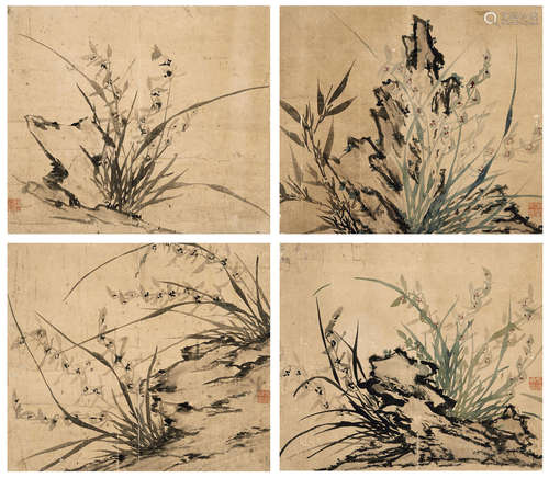 MA SHOUZHEN (1548-1604) Orchid and Rock