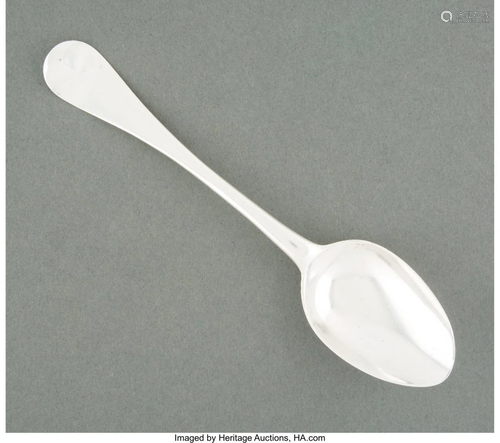 74428: A Daniel Parker Coin Silver Spoon, Boston, secon