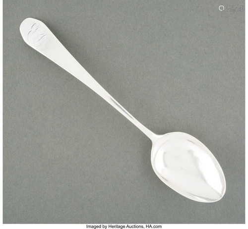 74432: A William G. Forbes Coin Silver Table Spoon, New