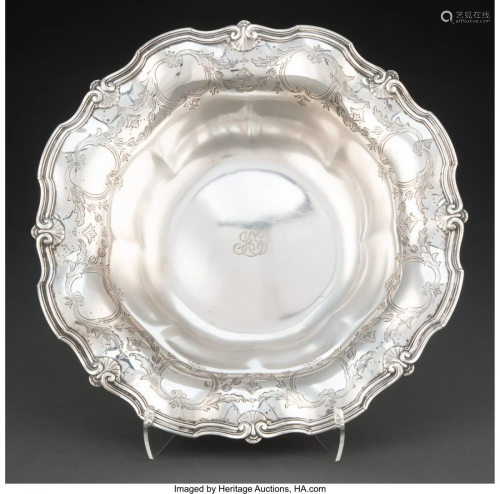74099: A Tiffany & Co. Silver Bowl, New York, 1912 Mark