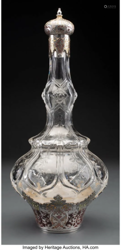 74083: A Tiffany & Co. Renaissance Revival Glass, Silve