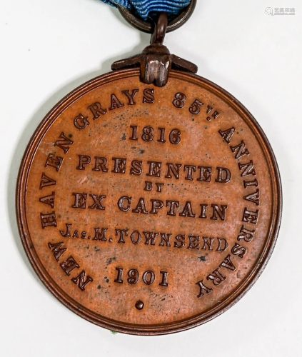 1901 New Haven Grays Commemorative Medal