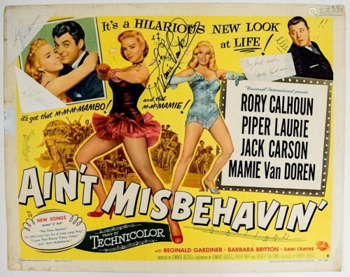 Aint Misbehavin' Signed Movie Poster