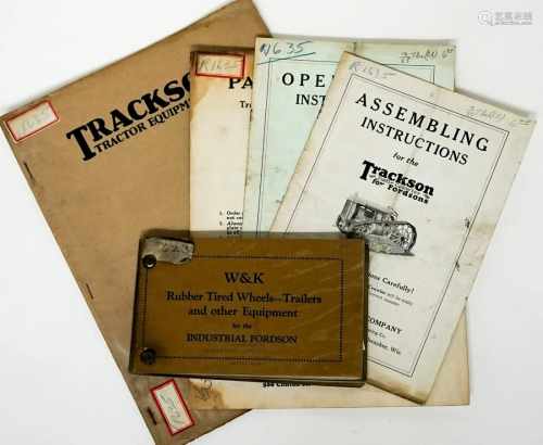 Fordson Trackson Manuals and more