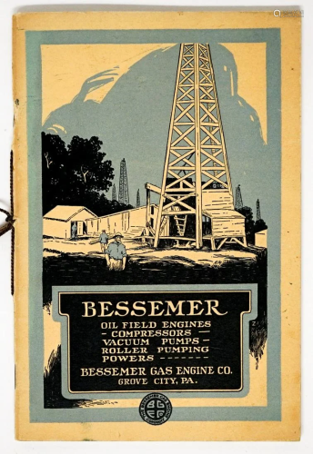 Bessemer Oil Field Engines Sales Catalog