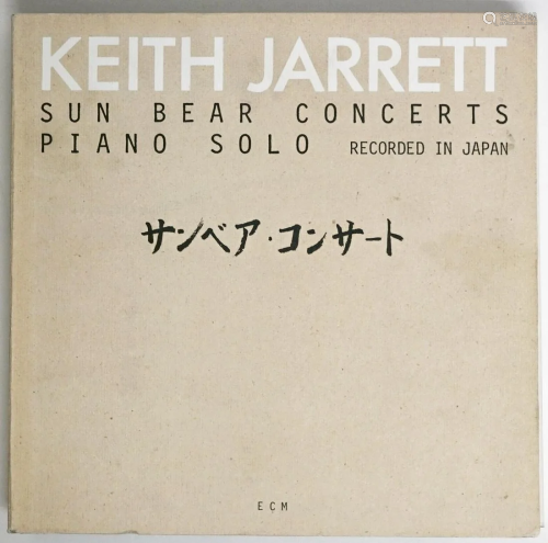 Keith Jarrett Sun Bear Concerts Piano Solo