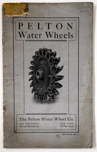 Pelton Water Wheel Catalog