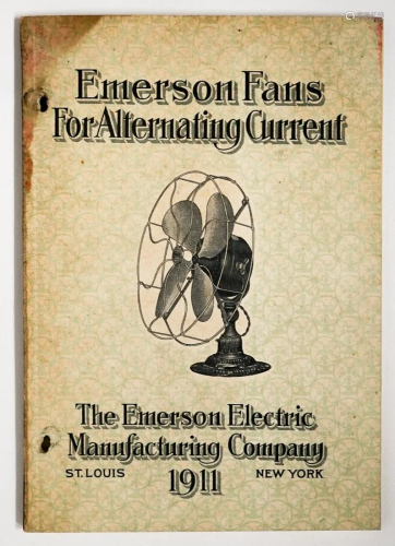 1911 Emerson Fans Sales Catalog