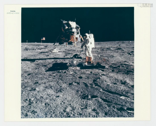 NASA Original Photograph Black Letter AS11-40-5949
