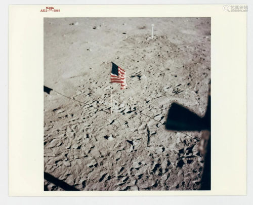 NASA Original Photograph Red Letter AS11-37-5545