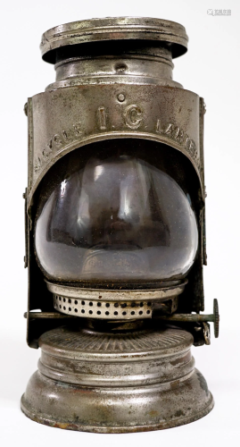 Antique 1897 Bristol Brass Bicycle Lantern