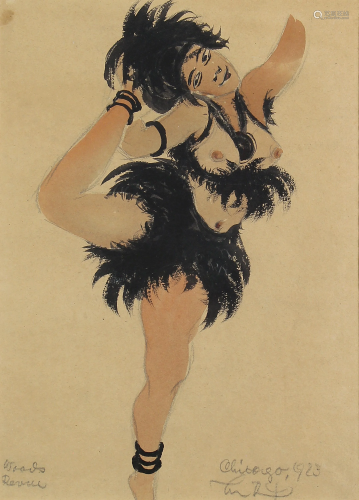 Max Thalmann, Untitled (Topless Dancer)
