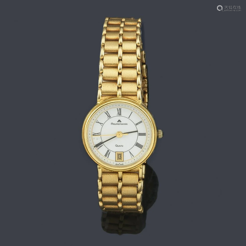 MAURICE LACROIX for women with 18K yellow gold case and