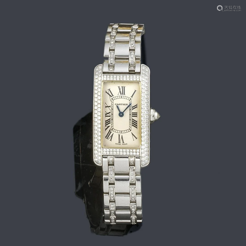 CARTIER mod. American Tank ref. 2489 nº 603093MG