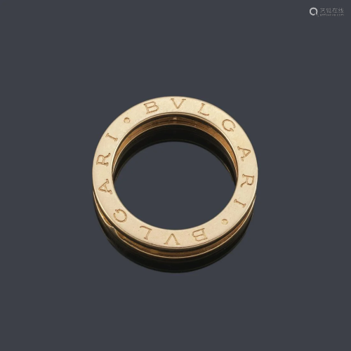 BVLGARI Ring from the 'B.ZERO' collection in 18K pink