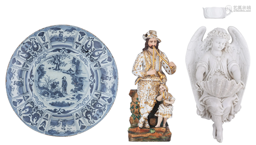 A collection of various European ceramic items, H 3,5 -