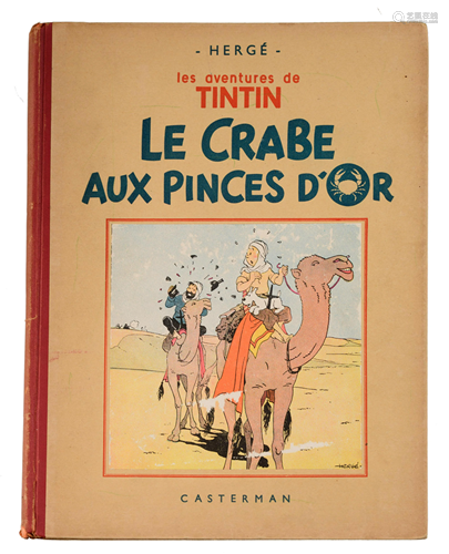 HergÃ© (1907-1983), a first edition of 'Tintin, Le