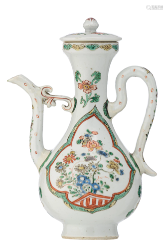 A Chinese famille verte ewer for the Islamic market,