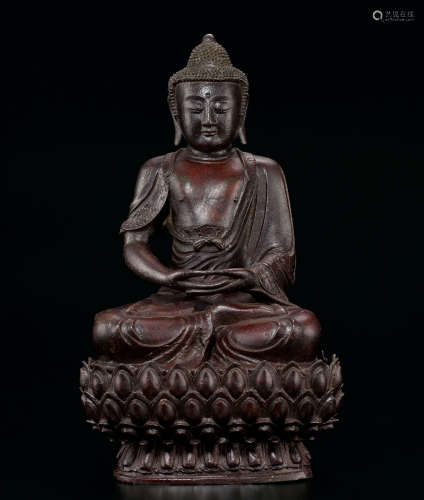 十六世纪 铜释迦牟尼佛坐像