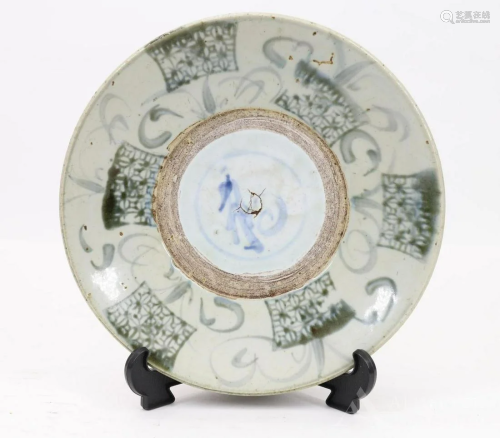 Chinese Swatow Charger Bowl
