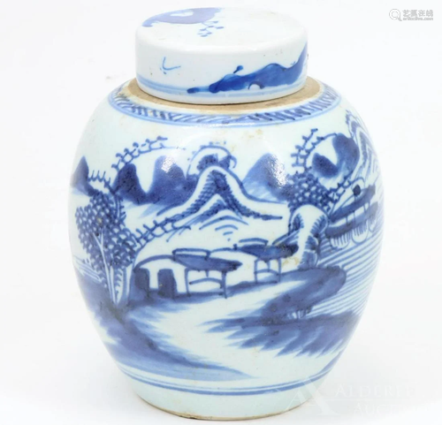 Chinese Canton Ginger Jar