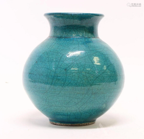 Turquoise Celadon Vase