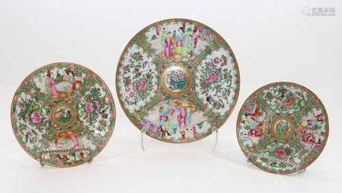 Rose Medallion Plates