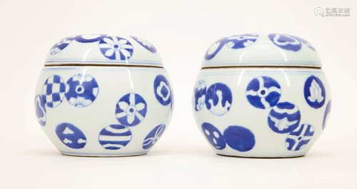 Blue & White Jars